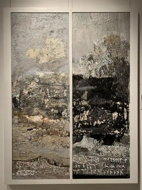 第十三届全国美展综合材料绘画3