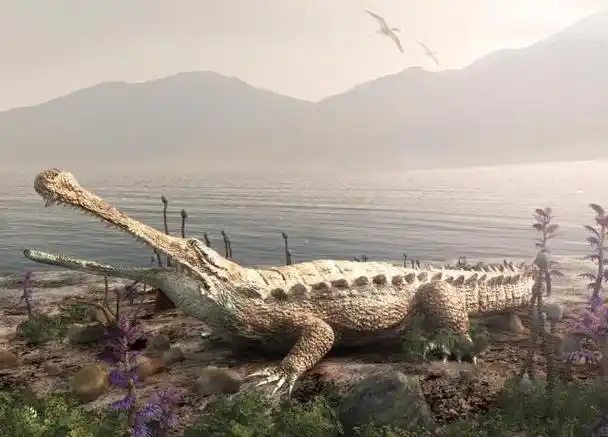 我的世界里的远古怪兽帝王鳄