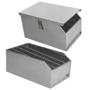 加厚不锈钢刀箱 酒店大菜刀架子刀盒厨房刀座多格厨房 span class=h>