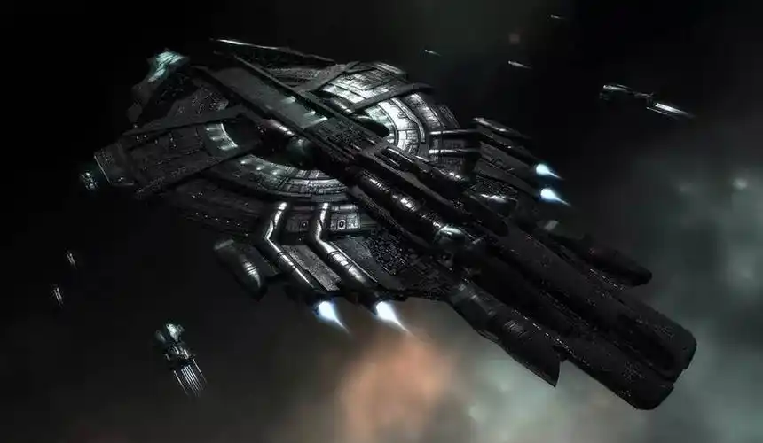 多图预警eve星战前夜硬核科幻太空战争舰船图集旗舰篇