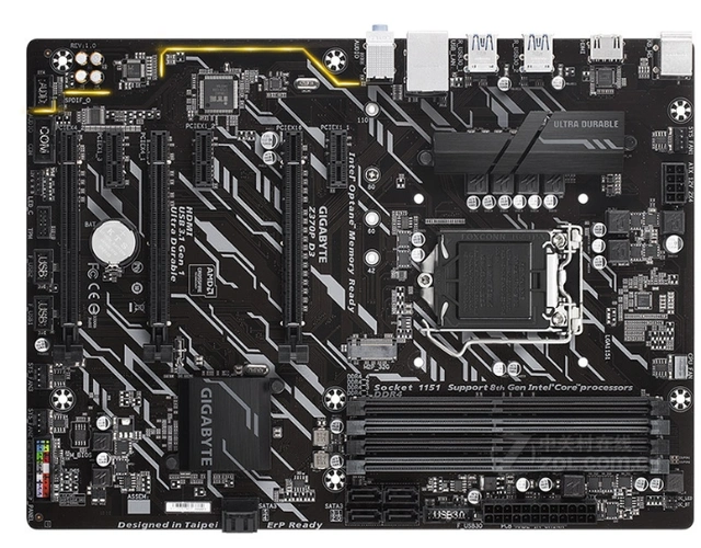 技嘉z370pd3主板1151针支持i39100fi58600i787009900k6显卡挖矿主板