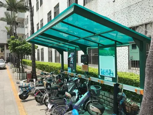 实际,将对田祖上居民小组,新生科技八园等5家的电动自行车充电棚统