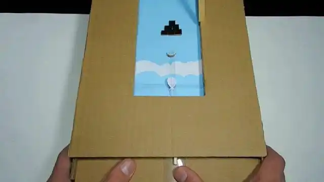 用纸板diy手机游戏,玩起来真带劲,看看他是怎么做的