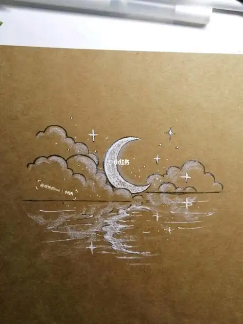 星空物语简笔画