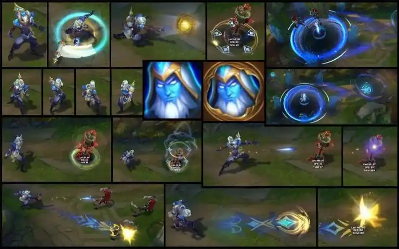 【英雄联盟】s9冠军法师新皮肤-瑞兹-至臻皮肤演示!