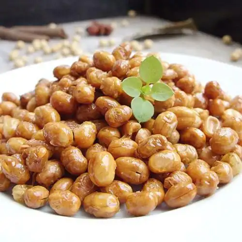 小零食五香椒盐酥黄豆