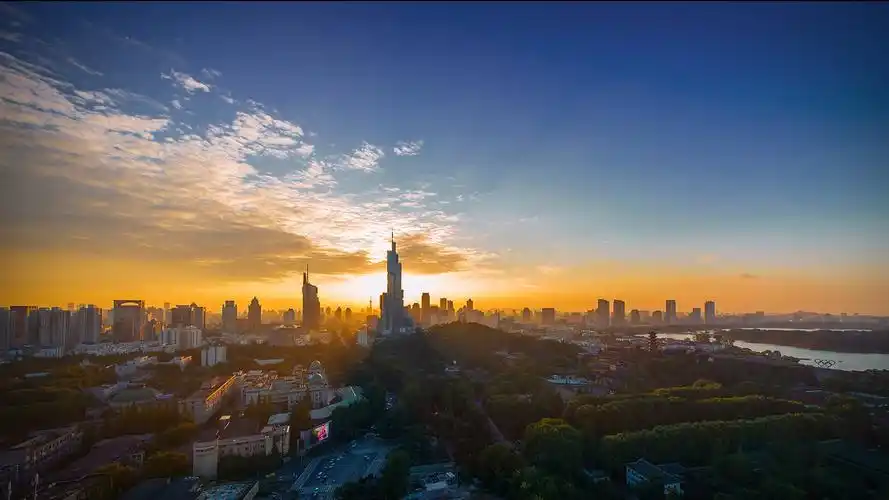 南京城市建筑风景桌面壁纸图片
