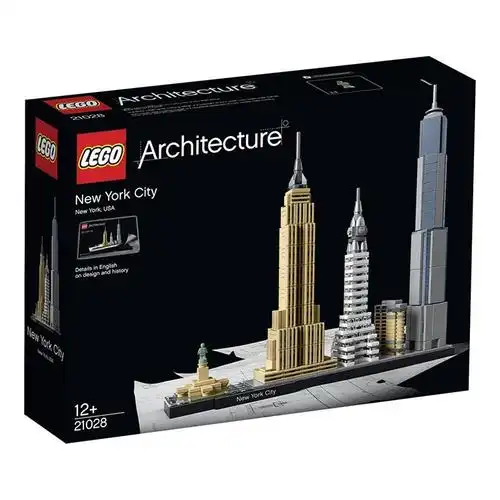 乐高建筑lego天际线21027 21028纽约21019 21031 21032上海21039