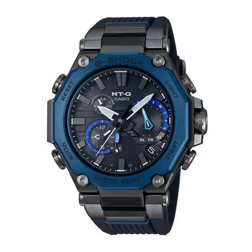 casio/卡西欧 g-shock系列太阳能电波六局蓝牙功能时尚防水男表mtg-b