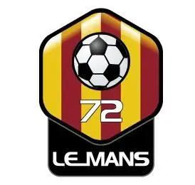 法甲勒芒队徽标志矢量图