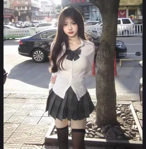 jk制服纯欲紧身收腰衬衫辣妹上衣学院风收腰衬衣女 - 17网