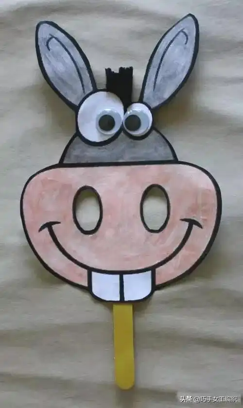 几张彩纸就搞定了孩子想要的面具,还要花钱去买吗?(附教程)