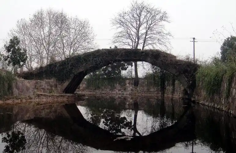 义乌市赤岸镇古月桥——【老百晓集桥】