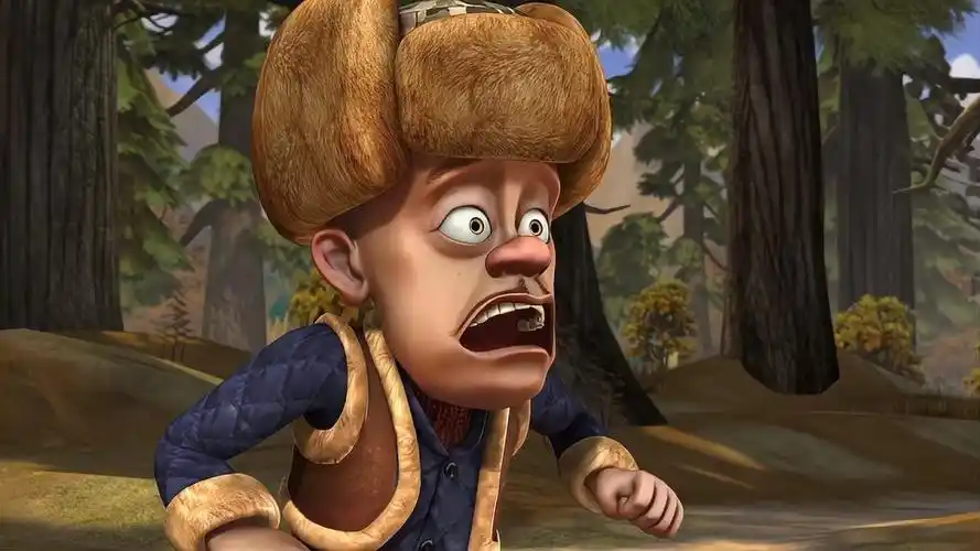 熊出没光头强揭秘了坏人的阴谋救了大家小朋友们不能骗人哦