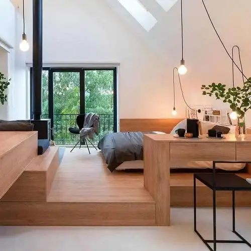 3㎡地台床设计图鉴:80后家居标配,卧室不放床还大两倍,比榻榻米更好用