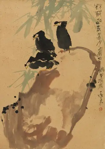 0188   陈承基  花鸟