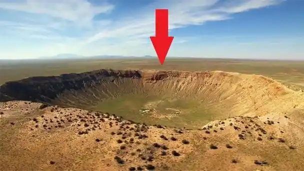 中国有几个陨石坑还要国际认可辽宁罗圈坑井水浮油黑土能烧