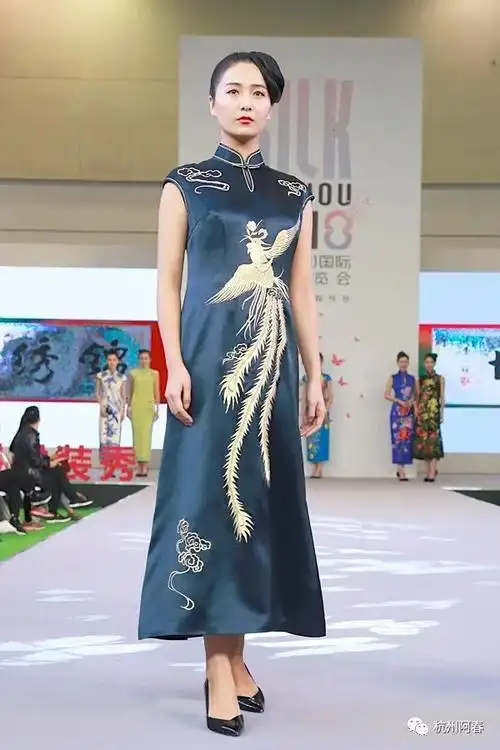 丝绸苏州2018品牌秀集锦上娇古苏绣锦绣坊