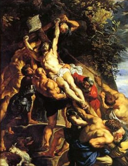 鲁本斯著名油画——《耶稣下十字架》作品赏析