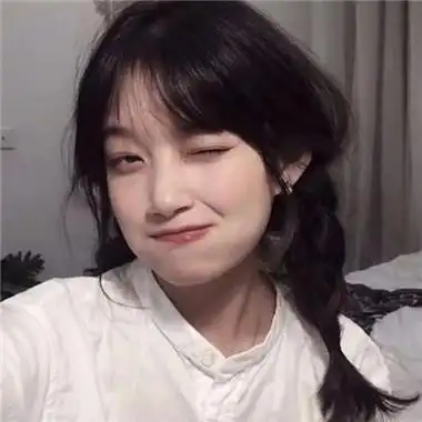 可爱头像真人女生头像00后文静的女生人人都会用