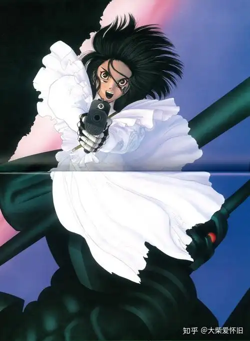 微分享战斗天使加里铳梦原画集共赏