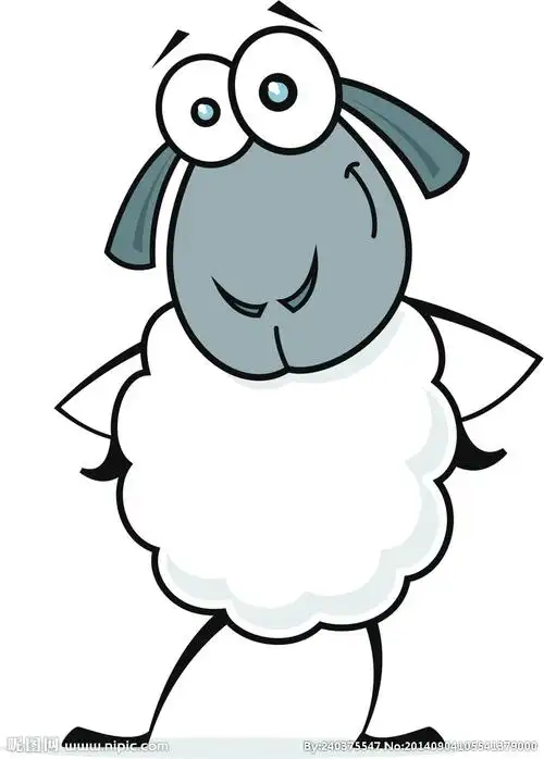 卡通羊设计图__其他_动漫动画_设计图库_昵图网nipic.com