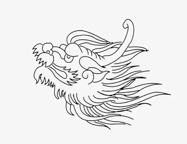 画简单龙头简笔画怎么画龙简笔画画法龙头怎么画龙头简笔画画法步骤