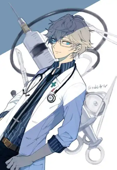 沐湷搬运偶像梦幻祭 濑名泉 医生泉 男子 帅气 壁纸 作者「qrabbit」