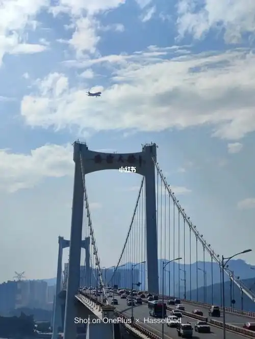 厦门拍照好去处假装在旧金山大桥看日落