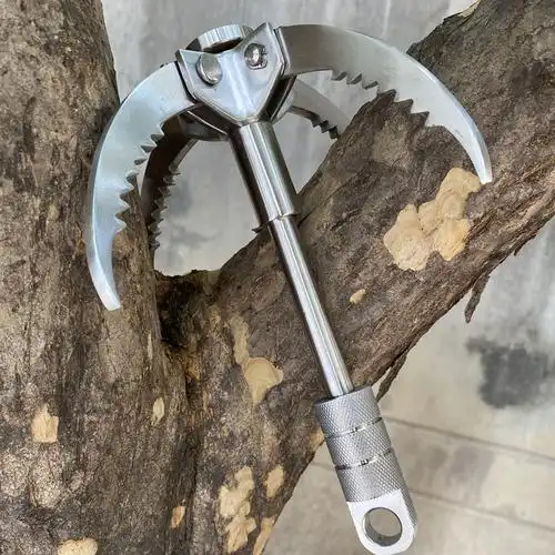 新款户外求生不锈钢飞虎爪钩野外攀岩登山钩攀登爪勾打捞锚钩工具