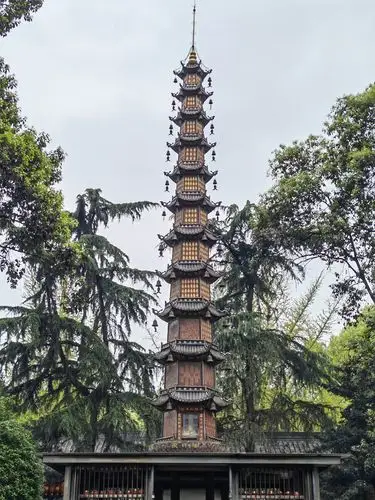 春天成都文殊院