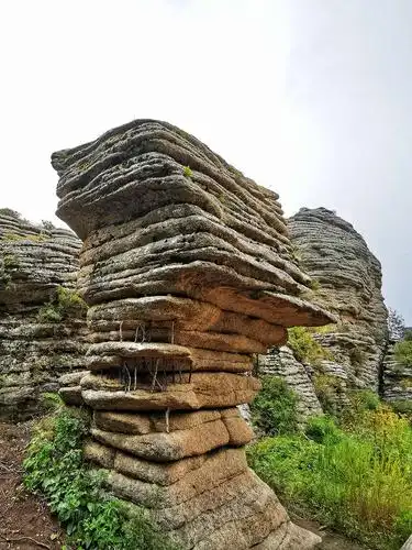 阿斯哈图石林的奇岩怪石