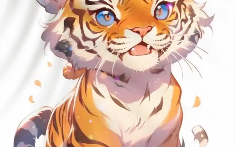 怎么用老虎设计吉祥物?老虎插画怎么画?