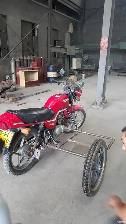 【图】闲置铃木王,改偏三跨子._铃木摩托车论坛_汽车之家论坛