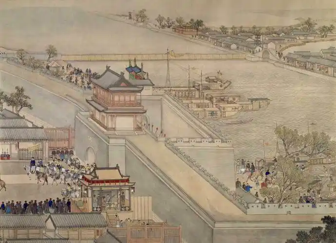 乾隆南巡图动起来了