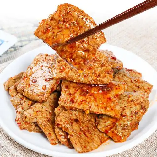 手撕素牛排香辣素牛肉麻辣素肉豆制品