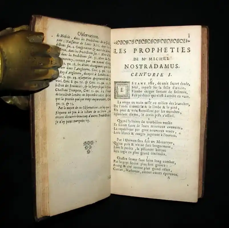 诺查丹玛斯的《百诗集》,被称作西方的推理图,多年来广为流传!