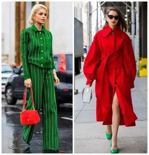 绿颜色和啥搭配好看(红配绿真的难看吗)(17)