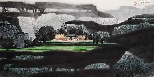 【山地两三亩】拍卖品_图片_价格_鉴赏_绘画_雅昌艺术品拍卖网