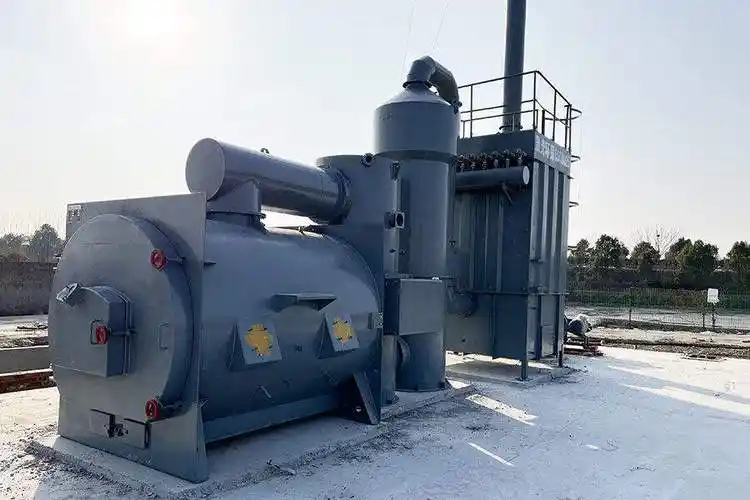 塑料垃圾可通过小型垃圾焚烧炉得到妥善处理