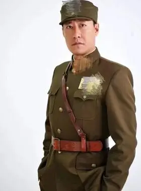 立领国民军官服装黄埔军校演出服