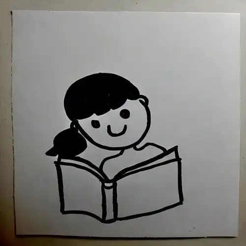 教师的一角简笔画