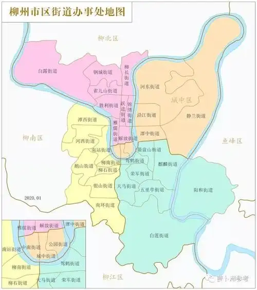 2019年柳州市行政区划调整汇总:涉及城中柳南柳江3个区