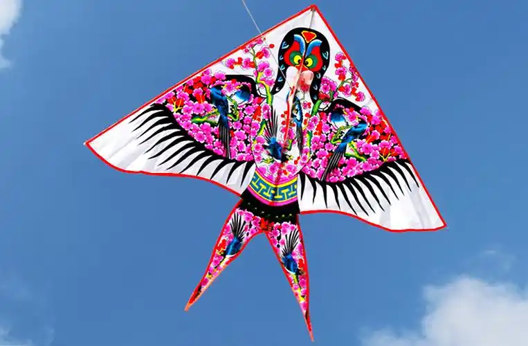 潍坊风筝儿童燕子风筝沙燕微风好飞大三角立体裁剪中国风