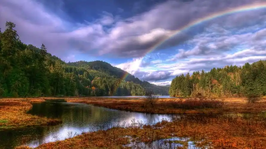 彩虹自然美景摄影宽屏壁纸图片大全1920*1080_第005张图片