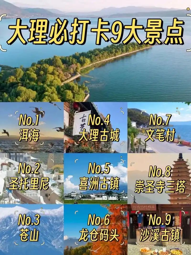 "风花雪月,苍山洱海,大理等你来寻梦.大理,一个充满诗意和浪 - 抖音