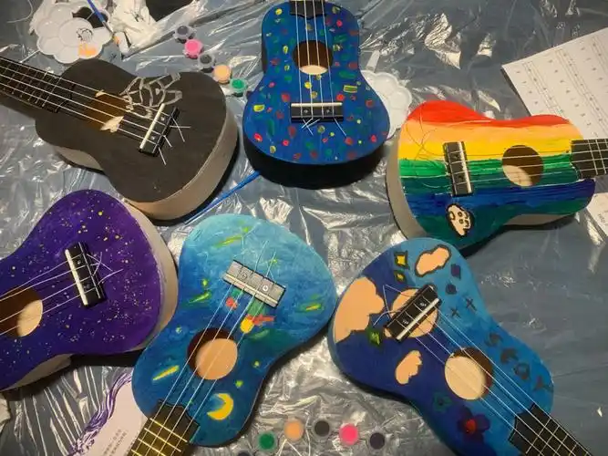 diy手绘尤克里里06