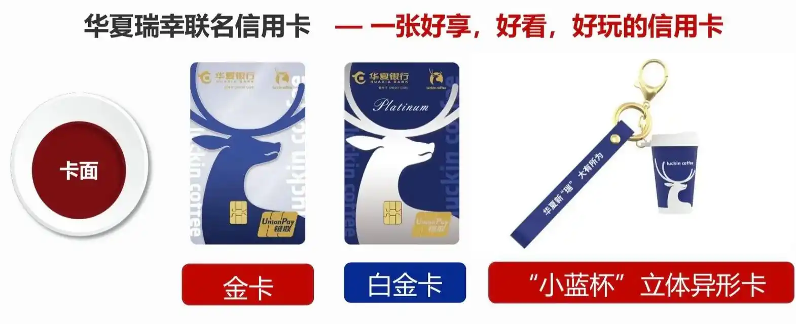 华夏银行-瑞幸咖啡联名卡,七月18号正式上线[庆祝][庆祝] - 抖音