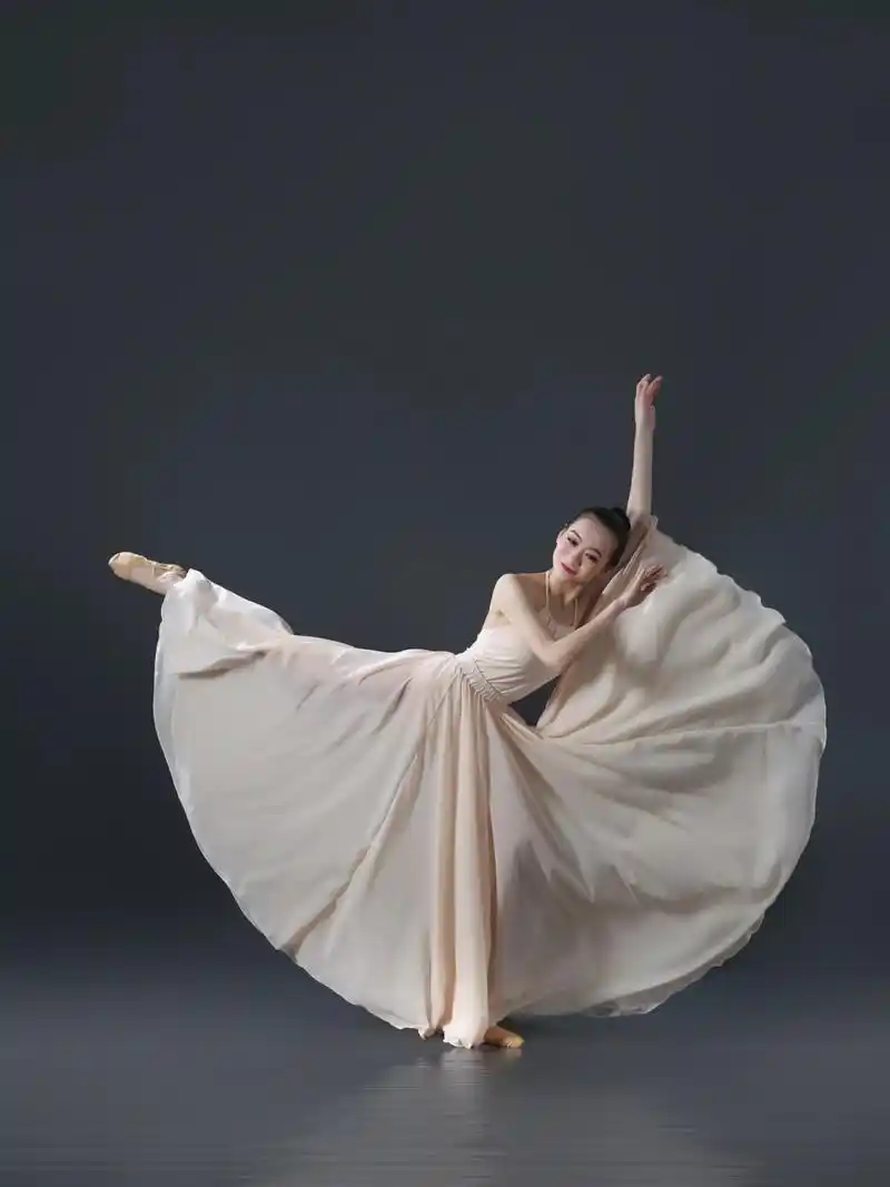舞蹈大摆裙写真 舞蹈摄影 舞蹈写真动作分享 每一个舞姿都绽放着属于