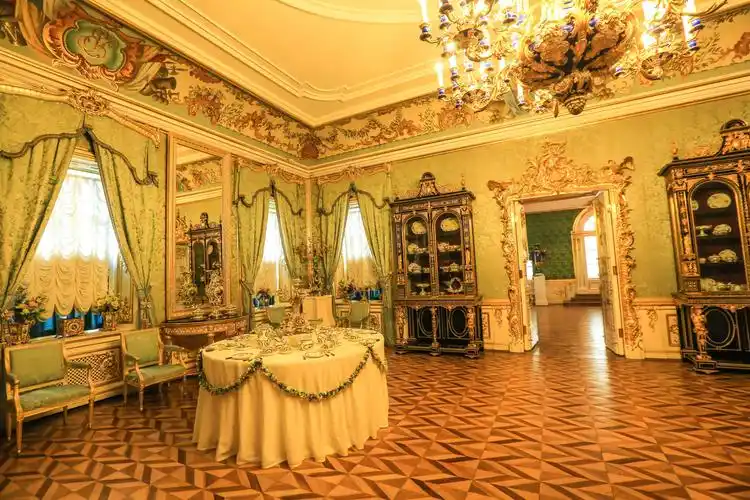 俄罗斯圣彼得堡夏宫宫殿与花园